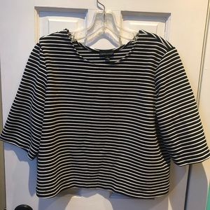 Cynthia Rowley striped shirt size Large